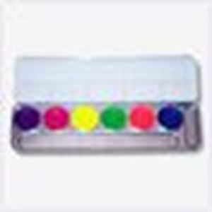 Picture of Kryolan Aquacolor Palette Dayglow - 6 colours