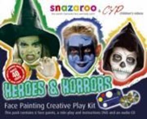 Picture of Snazaroo Heroes & Horrors Face Painting and DVD Kit