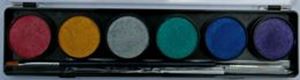 Picture of Diamond FX Metallic 6 Cols (10g)Palette