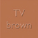 tv brown