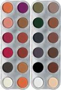 Picture of Grimas Eyeshadow/Rouge 24 Colour Palette - RB & UX